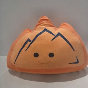 Apex Mountain Plush 16" By 12" Orange Smiley Face 2024